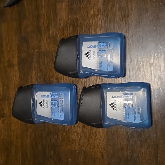Adidas Face, Hair and Body Wash Set of 3 Brand New - Picture 1 of 3